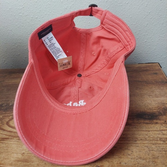 American Eagle ‘Babe’ Embroidered Baseball Hat Adjustable Women’s Y2K Cap Peach - Picture 6 of 7